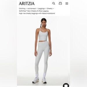 NWT Aritzia Tna Life Hi-Rise Cheeky Leggings Women’s Size XS